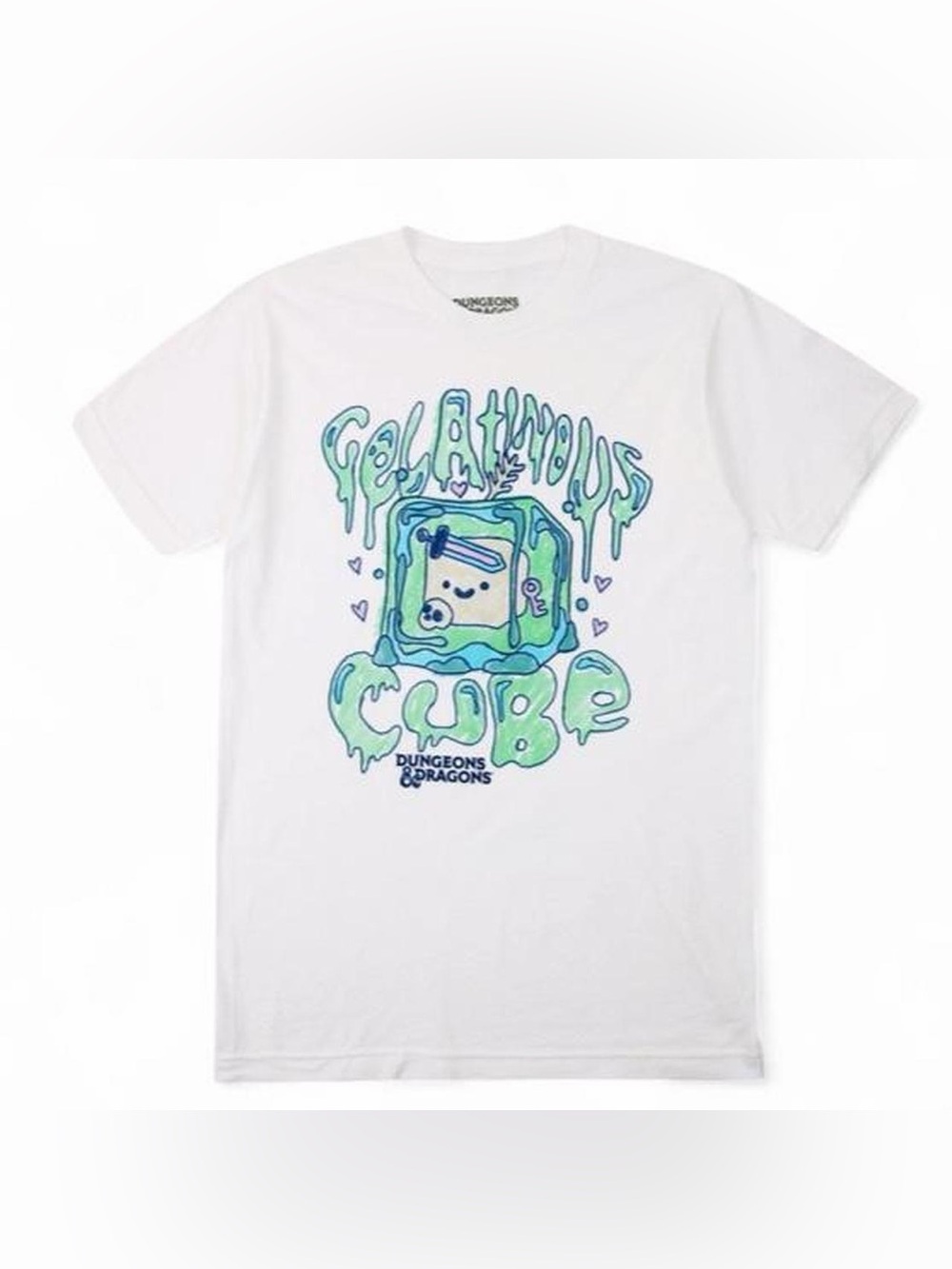 Dungeons & Dragons Chibi Gelatinous Cube Girls T-Shirt Size XL BNWT